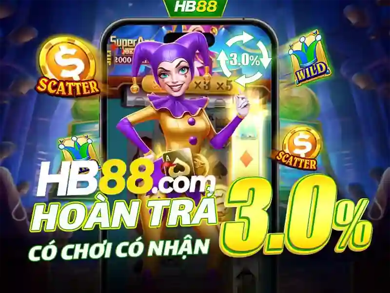 Chương trình thưởng hấp dẫn cho hb88 game