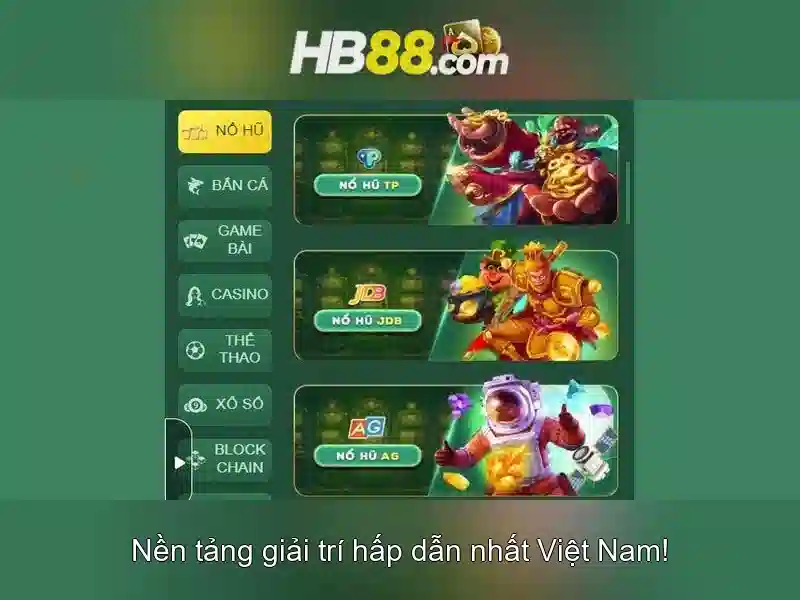 Trải nghiệm slot game đỉnh cao tại HB88