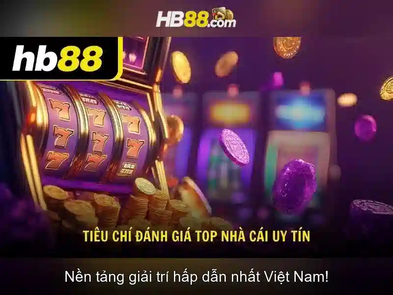 Các loại game slot phổ biến tại hb88