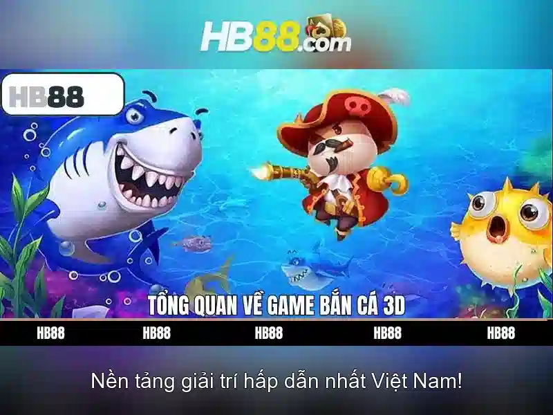 trải nghiệm bắn cá slot HB88