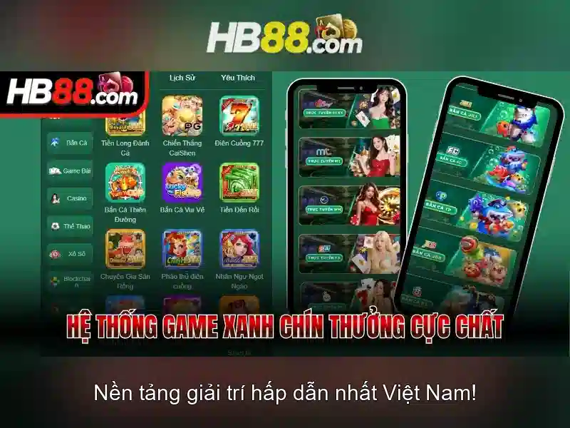 Các Trò Chơi Nổi Bật Tại HB88